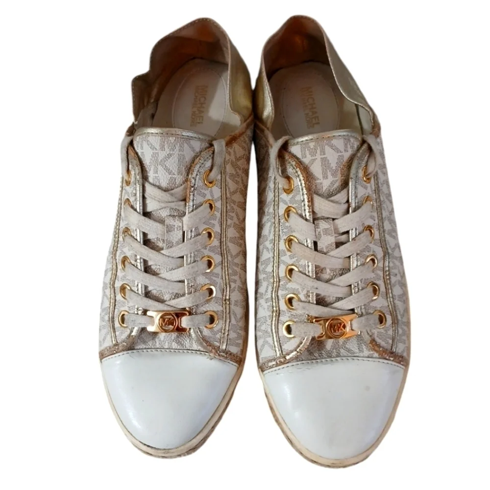 Michael Kors MK Logo Kristy Sneaker or Slides 9.5